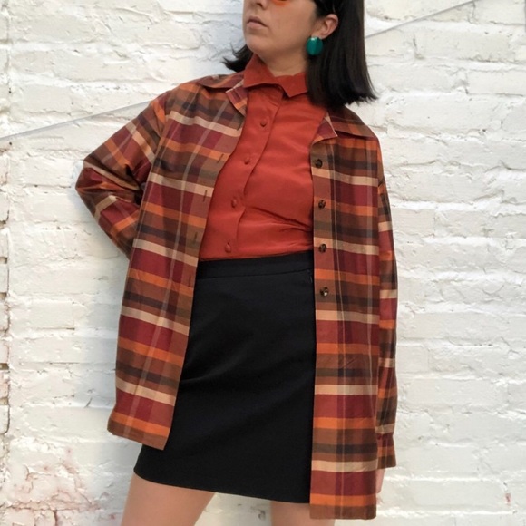 Vintage Silk Overcoat - Picture 3 of 6